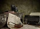 Jonnie Walker War Correspondent Still Life Print
