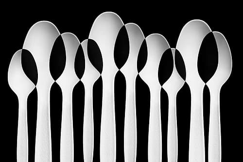 Spoons Abstract:  Forest Art Print