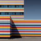 Coloured Corner Art Print