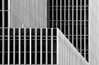 Stripes and windows Art Print