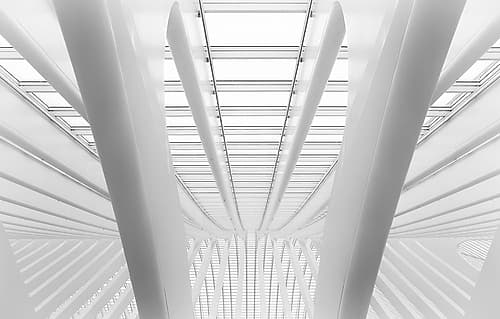 Between the lines. Abstract Art Print