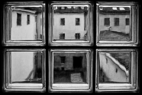 Rear Window Géométrique reproduction