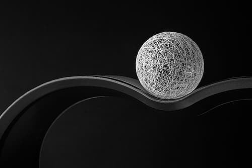 String Abstract Art Print
