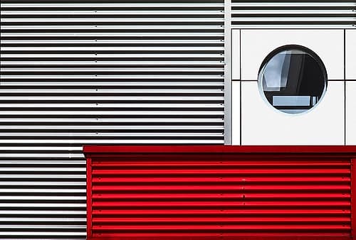 O a Lines. Abstract Art Print
