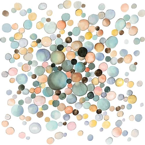 LITTLE BUBBLES Art Print by Atelier B Art Studio