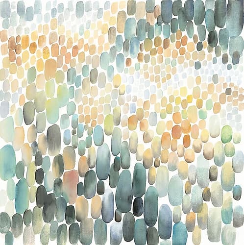 CLUSTER OF CIRCLES Art Print by Atelier B Art Studio