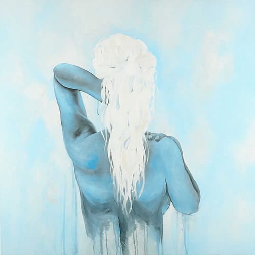 Dreamy Woman Art Print