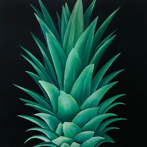 PINEAPPLE LEAVES Food Print