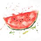 WATERMELON SLICE Art Print