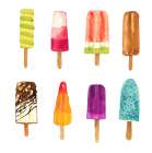 ICED LOLLIPOP Art Print