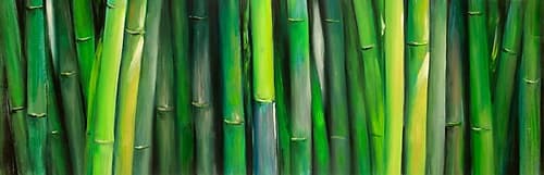 Bamboo Plant Art Print