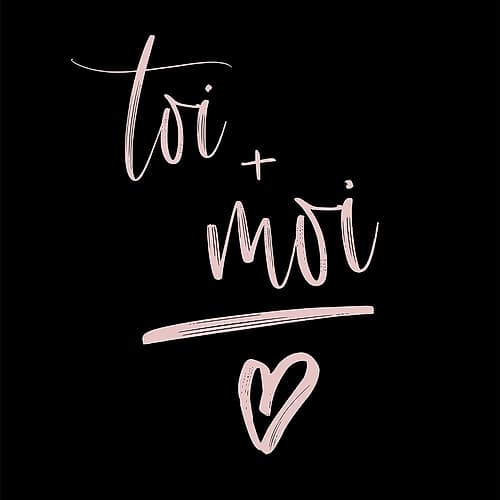 YOU + ME Art Print by Atelier B Art Studio