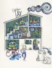 Family in a Crowded House I Art Print