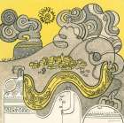 Country Life in a Small Village Art Print