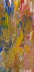 Florentine Blue, Red and Gold Nuances Art Print