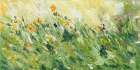 Flowering wind on the green Field II Art Print