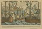 Battleship of Alghero Bombing and Conquest Art Print