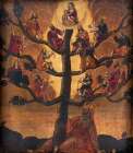 17th Century Tree of Saints Art Print
