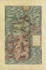 Ancient Map of Sardinia Island Art Print