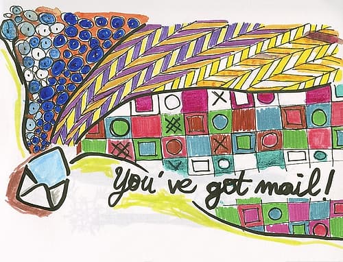 You have got mail Humourous Print