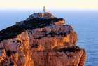 Relaxing Sunset Lighthouse Sardinia Art Print