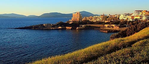 Alghero-las-tronas-italy-sardinia Art Print