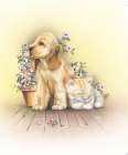 Cat and Dog Art Print