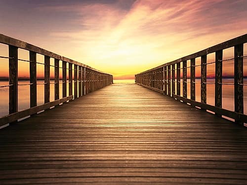 Bay Bridge Sunset Art Print