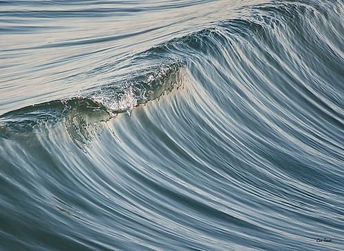 Wave Essence Art Print by Eve Turek
