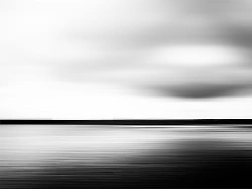 Minimal Landscape Art Print by N. Loginov