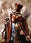 The Fiddler Traditional Print