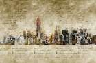  New York Abstract - by Kuelbel, M. | Fairfield Art | Kuelbel, M.