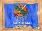 Oklahoma-Solo with background Art Print