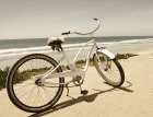 Beach Bike Art Print