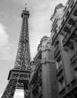 Approaching the Eiffel Tower Art Print