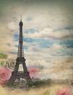 Eiffel in Rose Sky Art Print