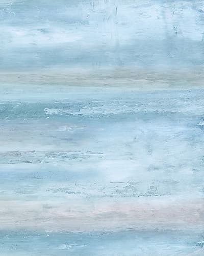 Blue Clouds Il. Art Print by C. Tice