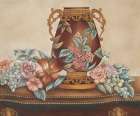 Vase and Flowers Art Print by Unknown