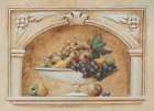 Fruitbowl Fresco Art Print by Unknown
