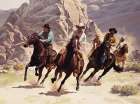 Rough Riders Art Print by Unknown