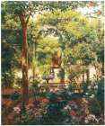Garden Art Print by Unknown