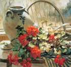 Chair Floral II Art Print