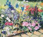 French Garden I Art Print by Unknown
