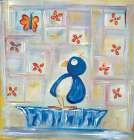 Birdy Blue Art Print by Unknown