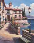 Mediterranean Villa I Art Print by Unknown