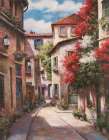Mediterranean Villa II Art Print by Unknown