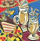 Cafe III Art Print by Unknown