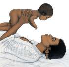 Play with Baby Art Print by Unknown