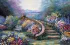 Garden View II Art Print by Unknown