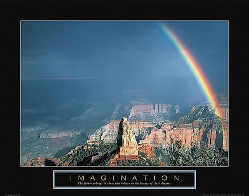 Imagination - mRainbow Art Print